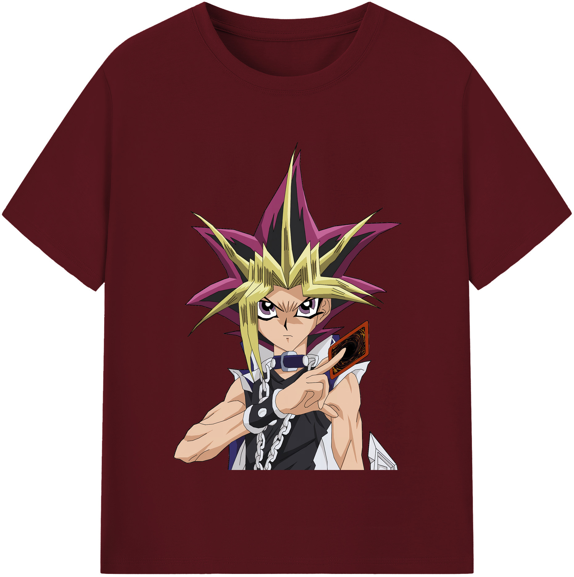 （画像用） 遊☆戯☆王 Yu-Gi-Oh! 綿100％半袖Tシャツ（フロントプリント）
